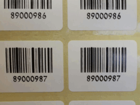 מדבקות ברקוד נומרטור משתנה