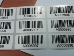 מדבקות ברקוד נומרטור משתנה