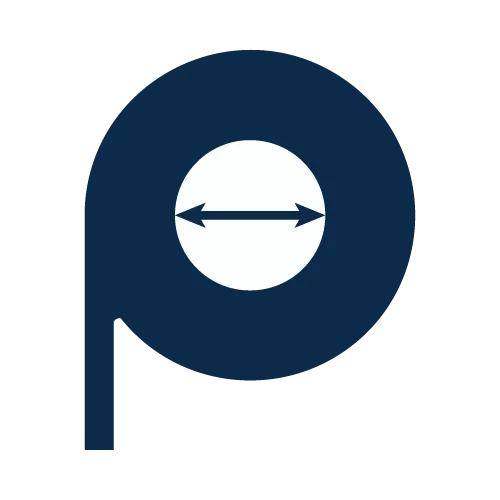 אייקון המייצג את קוטר הליבה הפנימית מקרטון של גליל הריבון